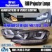 HEADLAMPS For VW GOLF MK7 VII BI XENON DRL DAYTIME RUNNING LIGHT LED RHD